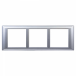 Рамка-суппорт &quot;Avanti&quot; для &quot;In-liner Front&quot;,  серебристый металлик, 6модулей