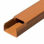 Кабель-канал  40х25мм пластик дерево (бук) ПРОМРУКАВ