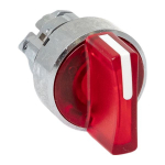 Исполнительный механизм переключателя ХB4 красный на 2 положения с фиксацией, с подсветкой с короткой ручкой IP65 EKF Исполнительный механизм переключателя ХB4 красный на 2 положения с фиксацией, с подсветкой с короткой ручкой IP65 EKF