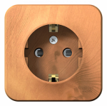 Розетка 1гн с З/К шторки о/у ясень 16А IP20 Blanca Schneider Electric