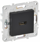 Розетка 1гн HDMI с/у черный механизм SK-H01Bl SKANDY IEK (1/10/100)