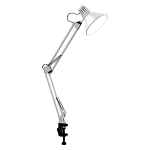 Светильник настольный 60Вт 220-240В E27 белый струбцина Gauss1/16 Светильник настольный 60Вт 220-240В E27 белый струбцина Gauss1/16