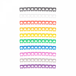 Маркер кабельный 0-9 комплект в блистере (от 4 до 6 мм) REXANT (1/1/500)