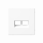 ARTGALLERY НАКЛАДКА ДВОЙНАЯ для информационных функций типа Keystone, БЕЛЫЙ ARTGALLERY НАКЛАДКА ДВОЙНАЯ для информационных функций типа Keystone, БЕЛЫЙ