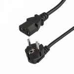 Шнур сетевой с З/К Евро 1,8м 3х0,75мм (С13) черн REXANT (1/10/100)
