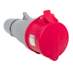 Розетка переносная 225 3P+PE+N 32А 380В IP44 EKF PROXIMA Розетка переносная 225 3P+PE+N 32А 380В IP44 EKF PROXIMA