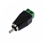 Разъем RCA штекер с клеммной колодкой (блистер) REXANT (10/50/1000)