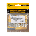 Наконечник ТМЛс 4-6 медно-луженый (20шт/уп) КВТ (1/30)