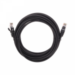 Патч-корд U/UTP REXANT категория 5e, RJ45-RJ45, неэкранированный, 26AWG, LSZH, черный, 5 м