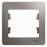 Рамка 1гн платина Glossa Systeme Electric (1/10) Рамка 1гн платина Glossa Systeme Electric (1/10)