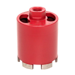 Коронка алмазная для дрелей с микроударом (верхнее пылеудаление) DCH-72MHS Micro Hit Laser M16 EKF Professional Коронка алмазная для дрелей с микроударом (верхнее пылеудаление) DCH-72MHS Micro Hit Laser M16 EKF Professional