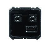 Мех-м с накладкой USB/Джек (Jack) для настен. кабель-канала пластик белый IP20 ABB Olas/Tacto/Sky (механизмы) Мех-м с накладкой USB/Джек (Jack) для настен. кабель-канала пластик белый IP20 ABB Olas/Tacto/Sky (механизмы)