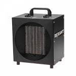 Пушка тепловая (тепловентилятор) электрическая, квадратная, PTC, 5кВт черный REXANT
