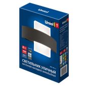 Уличный настенный светодиодный светильник Uniel ULU-S32A-8W/4000K IP65 Black Уличный настенный светодиодный светильник Uniel ULU-S32A-8W/4000K IP65 Black