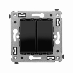 Кнопочный выключатель скрыт. уст-ки 16А 230В черный DKC Avanti Кнопочный выключатель скрыт. уст-ки 16А 230В черный DKC Avanti