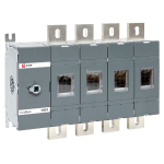 Рубильник 1000A 4P без рукоятки управления TwinBlock EKF Рубильник 1000A 4P без рукоятки управления TwinBlock EKF