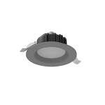 Светодиодный светильник VARTON DL-01 круглый встраиваемый 120x65 мм 11 Вт Tunable White (2700-6500 K) IP54/20 RAL7045 серый муар диммируемый по проток Светодиодный светильник VARTON DL-01 круглый встраиваемый 120x65 мм 11 Вт Tunable White (2700-6500 K) IP54/20 RAL7045 серый муар диммируемый по проток