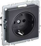 Розетка 1гн с З/К шторки с/у черный механизм 16А РС14-1-0-БрЧ BRITE IEK (1/10/100) Розетка 1гн с З/К шторки с/у черный механизм 16А РС14-1-0-БрЧ BRITE IEK (1/10/100)