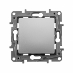Выключатель 1кл прох с/у алюминий механизм Etika Legrand (1/20) Выключатель 1кл прох с/у алюминий механизм Etika Legrand (1/20)