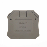 Торцевой изолятор, защелкивающ-ся 2.2мм цвет серый DKC (ДКС) Nuputuk