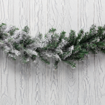 Заснеженный еловый шлейф NEON-NIGHT 2.7 м, Ø 26 см, ПВХ Заснеженный еловый шлейф NEON-NIGHT 2.7 м, Ø 26 см, ПВХ