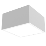 Светодиодный светильник VARTON DL-Box накладной 15 Вт 4000 K 140х140х170 мм RAL9003 белый муар с рассеивателем опал Светодиодный светильник VARTON DL-Box накладной 15 Вт 4000 K 140х140х170 мм RAL9003 белый муар с рассеивателем опал