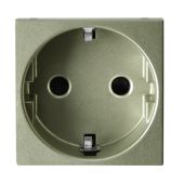 Розетка ABB Zenit 1-мест. 2мод. механизм с накладкой с З/К скр. уст-ки16А 220-250В со шторками IP21 шампань Розетка ABB Zenit 1-мест. 2мод. механизм с накладкой с З/К скр. уст-ки16А 220-250В со шторками IP21 шампань