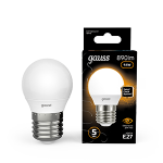 Лампа светодиод 9,5Вт Шар Е27 3000К 890Лм матовая Gauss Black (1/10/100) Лампа светодиод 9,5Вт Шар Е27 3000К 890Лм матовая Gauss Black (1/10/100)