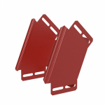 Угол д/листового кабель.лотка 45° вертикально ниспадающий (внешний) без соединит. разъема сталь ПРОМРУКАВ