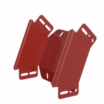 Угол д/листового кабель.лотка 45° вертикально ниспадающий (внешний) без соединит. разъема сталь ПРОМРУКАВ