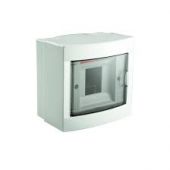 Бокс ЩРН-П-4мод настен пласт бел (дв.прозр) IP40 VIKO (1/30)