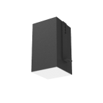 Светодиодный светильник VARTON DL-Grill для потолка Грильято 100х100 мм встраиваемый 12Вт 4000 К 86х86х65 мм IP40 RAL9005 черный муар диммируемый по п