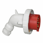 Вилка моб.угл. 32А 3К+Н+З 380В IP67 Вилка моб.угл. 32А 3К+Н+З 380В IP67