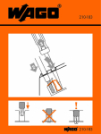 Аксессуар для клемм Wago
