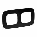 Рамка 2гн антрацит Valena ALLURE Legrand (1/5) Рамка 2гн антрацит Valena ALLURE Legrand (1/5)