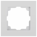 Рамка 1гн белый 6-501-01 Accent Intro (1/25/300) Рамка 1гн белый 6-501-01 Accent Intro (1/25/300)