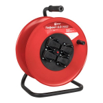 Удлинитель на катушке 4гн с З/К 30м металл 16А ПВС 3х1,5 IP44 Гефест 2.0 EKF PROxima