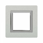 Рамка 1-пост. цвет серый металл горизонт. и вертик., Avanti DKC Рамка 1-пост. цвет серый металл горизонт. и вертик., Avanti DKC