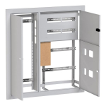 Щит этажный 4 кв. слаботочка слева (1000х950х160) EKF PROxima