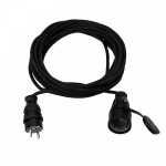 Удлинитель 1гн с З/К 10м черный 16А IP44 КГ 3х1,5 REXANT Удлинитель 1гн с З/К 10м черный 16А IP44 КГ 3х1,5 REXANT