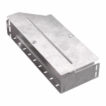 Переходник - редуктор д/лист. каб. лотка без разъема/соедин-ля сужение справа 500мм/400мм с высотой лотка100мм оцинк. ПРОМРУКАВ Переходник - редуктор д/лист. каб. лотка без разъема/соедин-ля сужение справа 500мм/400мм с высотой лотка100мм оцинк. ПРОМРУКАВ