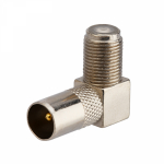 Переход F-гнездо - ТВ-штекер угловой Proconnect  (50/50/1000)