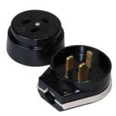 Разъем штепсельный 1ф о/у РШ-ВШ 32А 250В черный с полосой Беларусь (80шт/уп) Разъем штепсельный 1ф о/у РШ-ВШ 32А 250В черный с полосой Беларусь (80шт/уп)