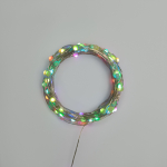 Гирлянда Роса 10м, 100LED, RGB, IP44, на батарейкаx 3xАА, с пультом 44 режима NEON-NIGHT