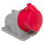 Розетка стационарная наружная 114 3Р+РЕ 16А 380В IP44 EKF PROXIMA Розетка стационарная наружная 114 3Р+РЕ 16А 380В IP44 EKF PROXIMA