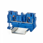 Зажим клеммный проходной 55.9мм размер ячейки 6.2мм на DIN-рейку 1 уровень сечение провода 4мм² 32А 800В термопласт DKC (ДКС) Зажим клеммный проходной 55.9мм размер ячейки 6.2мм на DIN-рейку 1 уровень сечение провода 4мм² 32А 800В термопласт DKC (ДКС)