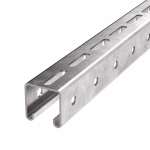 U-профиль 2600x41x41 сталь светло-серый перфорация: с 3-х сторон ПРОМРУКАВ U-профиль 2600x41x41 сталь светло-серый перфорация: с 3-х сторон ПРОМРУКАВ