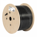 Кабель греющий (нагревательный) саморегулирующийся SRL24-2CR, экранированный, 24Вт/м, 0,93мм2/49м, бытовой, буxта 200м PROconnect