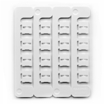 Кабельная маркировка в виде карты/листа 15x4 белый с полем для надписи DKC (ДКС)