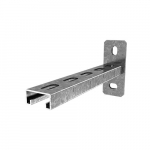 Консоль СТРАТ 41х21, база 600, толщ. 2,0 мм, гор. цинк Консоль СТРАТ 41х21, база 600, толщ. 2,0 мм, гор. цинк